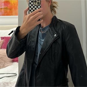 BLANKNYC Black Leather Jacket